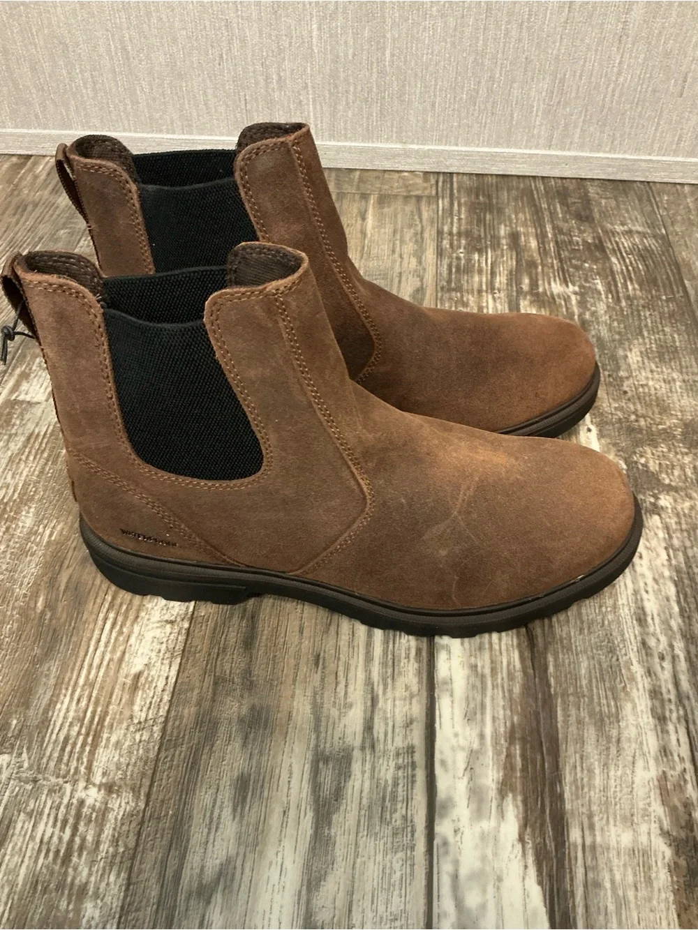 Sorel Men's Brown Chelsea Boots Size 9.5